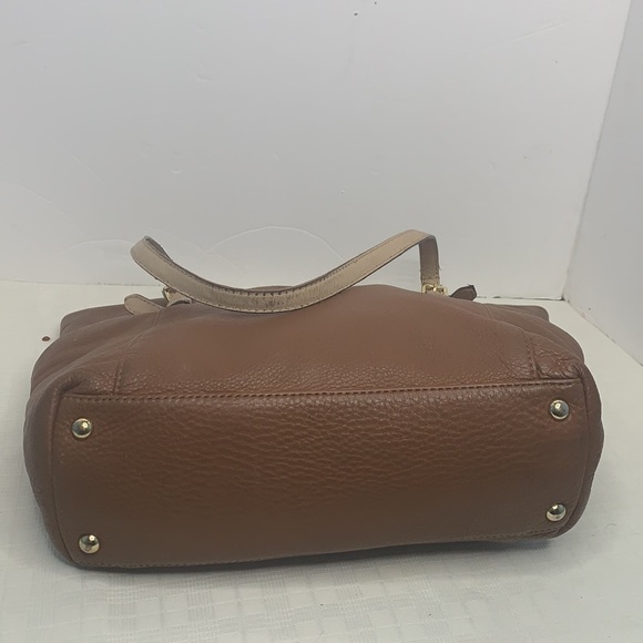 Michael Kors jet set tote in luggage brown/ buff - Picture 5 of 9